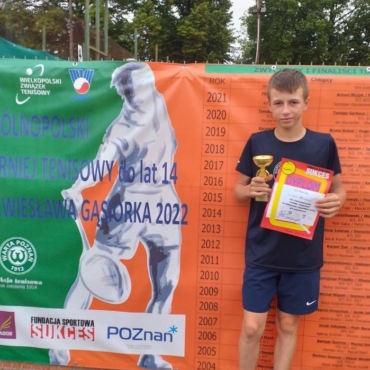 Janek dwa razy brąz w Ogólnopolskim Turnieju Klasyfikacyjnym Młodzików.