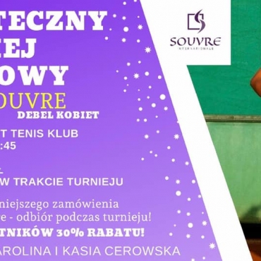 Zapraszamy na deblowy turniej kobiet.