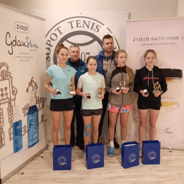 Inka najlepsza w singlu i deblu w OTK U14 Sopot Cup.