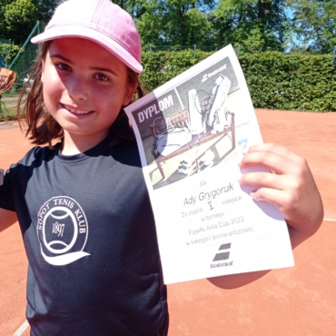 Brawa dla najmłodszych zawodników Sopot Tenis Klub.