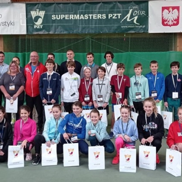 Sara i Emil – walczą w Supermastersie PZT U11