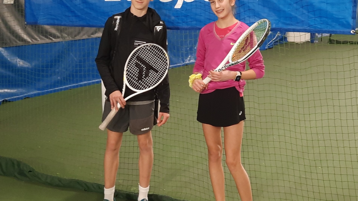 Zuzia i Mati reprezentantami Sopot Tenis Klub w turnieju głównym Tennis Europe U 14 Sobota Cup.