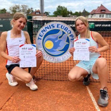 Maja, Zuzia i Lilly z kolejnymi punktami Tennis Europe.