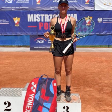 Inka z dwoma medalami Mistrzostw Polski Juniorek