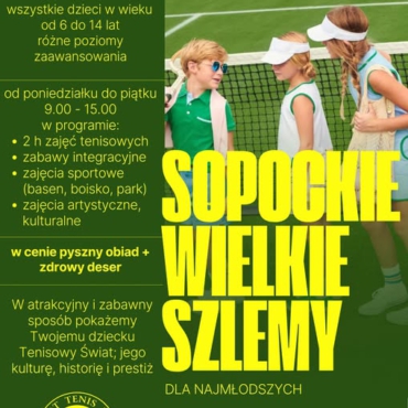 Sopockie Wielkie Szlemy – wakacyjne półkolonie STK Sopot!